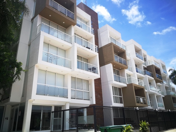 Fachada Condominio Omnia Prime Alquiler Departamento Sirari