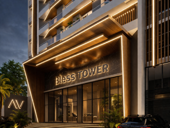 departamentos en venta Cristo Redentor Bless Tower fachada