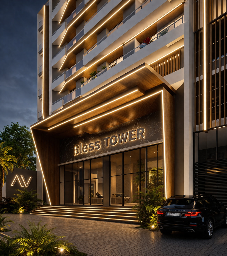 departamentos en venta Cristo Redentor Bless Tower fachada