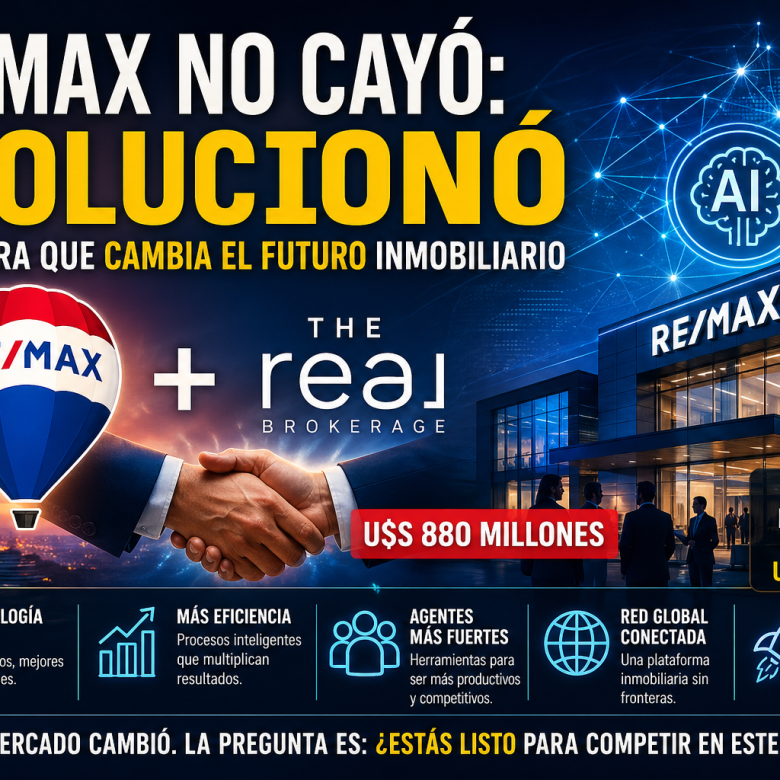 RE/MAX no cayó: evolucionó con tecnología